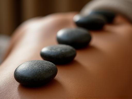 Massage pierres chaudes